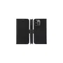 Lynge Funda cartera con cierre magnético de cuero negro para Apple iPhone 12 / iPhone 12 Pro (15.5 cm / 6.1") con 3 bolsillos para tarjetas