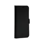 Lynge Funda cartera con cierre magnético de cuero negro para Apple iPhone 12 / iPhone 12 Pro (15.5 cm / 6.1") con 3 bolsillos para tarjetas