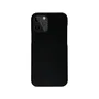 Lynge Funda cartera con cierre magnético de cuero negro para Apple iPhone 12 / iPhone 12 Pro (15.5 cm / 6.1") con 3 bolsillos para tarjetas