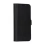 Lynge Funda cartera con cierre magnético de cuero negro para Apple iPhone 12 / iPhone 12 Pro (15.5 cm / 6.1") con 3 bolsillos para tarjetas
