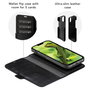 dbramante1928 Lynge Funda Cartera 2 en 1 para iPhone 12/12 Pro, Negro