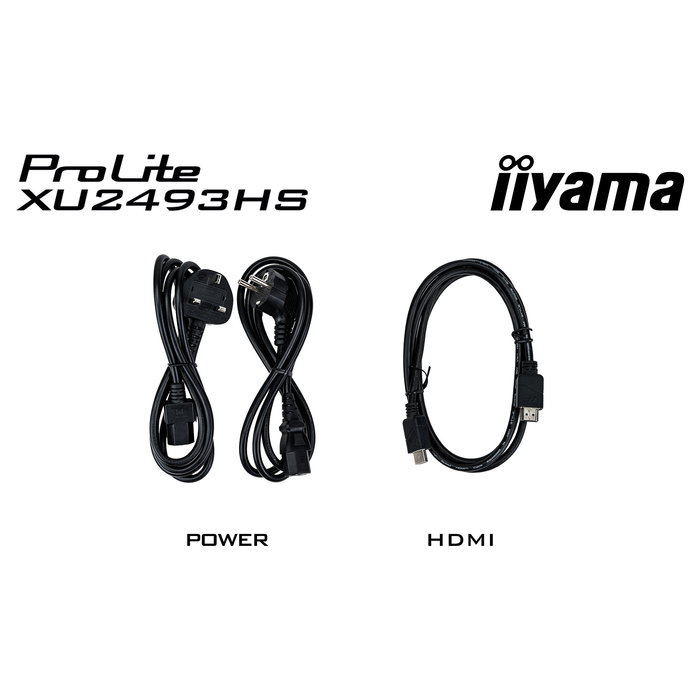 Iiyama ProLite XU2493HS-B6 Monitor IPS de 60.5 cm (23.8") Full HD 1920x1080 100Hz 0.5ms AMD FreeSync HDMI DisplayPort Negro