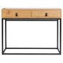 Home Deco Factory Consola con 2 Cajones Abbott