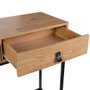 Home Deco Factory Consola con 2 Cajones Abbott