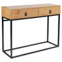 Home Deco Factory Consola con 2 Cajones Abbott