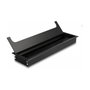DeLOCK Pasacables para montaje en mesa con cepillo 280 x 80 x 28 mm Negro