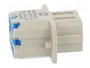HARTING Han Q Plantilla de Contacto Hembra 16A 500V 9 Pines