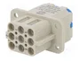 HARTING Han Q Plantilla de Contacto Hembra 16A 500V 9 Pines