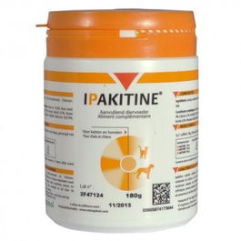 Vetoquinol Ipakitine 180gr Complemento Terapéutico para Insuficiencia Renal Crónica en Perros y Gatos