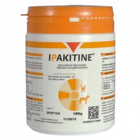 Vetoquinol Ipakitine 180gr Complemento Terapéutico para Insuficiencia Renal Crónica en Perros y Gatos Vetoquinol Ipakitine 180gr Complemento Terapéutico para Insuficiencia Renal Crónica en Perros y Gatos