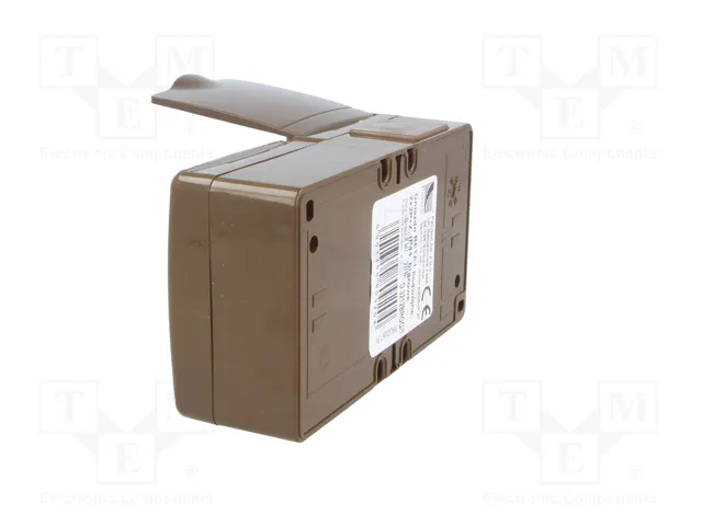 PAWBOL Tomacorriente de Alimentación AC 2P+PE Marrón
