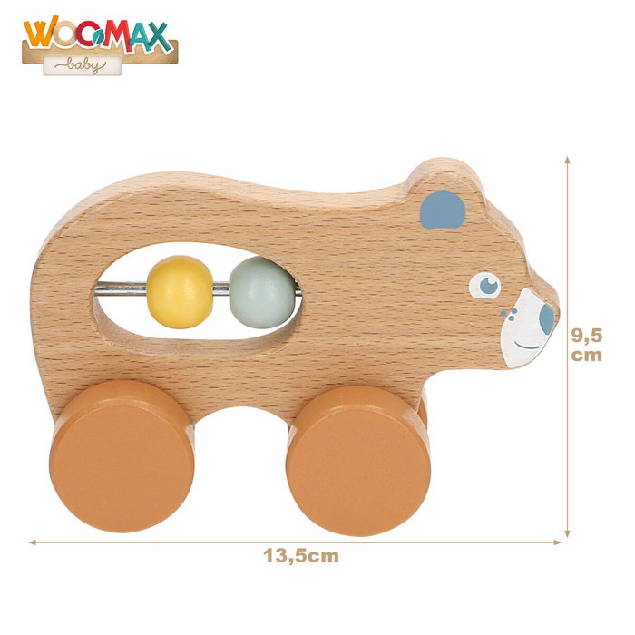 Set de sonajeros Woomax 13,5 X 9,5 X 4,5 CM (4 Unidades) Set de sonajeros Woomax 13,5 X 9,5 X 4,5 CM (4 Unidades)