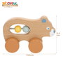 Set de sonajeros Woomax 13,5 X 9,5 X 4,5 CM (4 Unidades)