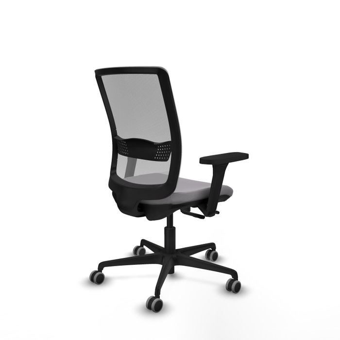 PIQUERAS Y CRESPO Silla de oficina Haches Gris con mecanismo Sincro/Traslack PIQUERAS Y CRESPO Silla de oficina Haches Gris con mecanismo Sincro/Traslack