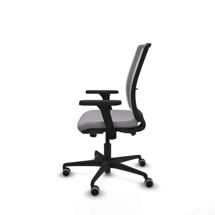 PIQUERAS Y CRESPO Silla de oficina Haches Gris con mecanismo Sincro/Traslack PIQUERAS Y CRESPO Silla de oficina Haches Gris con mecanismo Sincro/Traslack