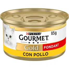 Purina Gourmet Gold Fondant Pollo 24x85 gr - Alimento Húmedo para Gatos