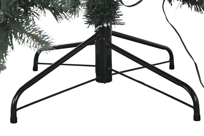 DKD Home Decor Árbol de Navidad LED Verde 210 cm con 1259 Ramas