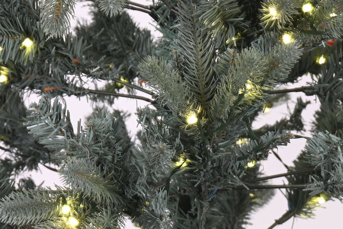 DKD Home Decor Árbol de Navidad LED Verde 210 cm con 1259 Ramas