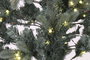 DKD Home Decor Árbol de Navidad LED Verde 210 cm con 1259 Ramas