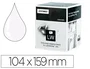 Dymo Etiquetas de Envío XL 104x159 mm Blanco
