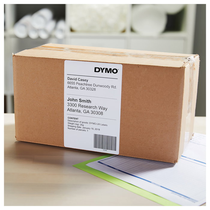 Dymo Etiquetas de Envío XL 104x159 mm Blanco (220 unidades)