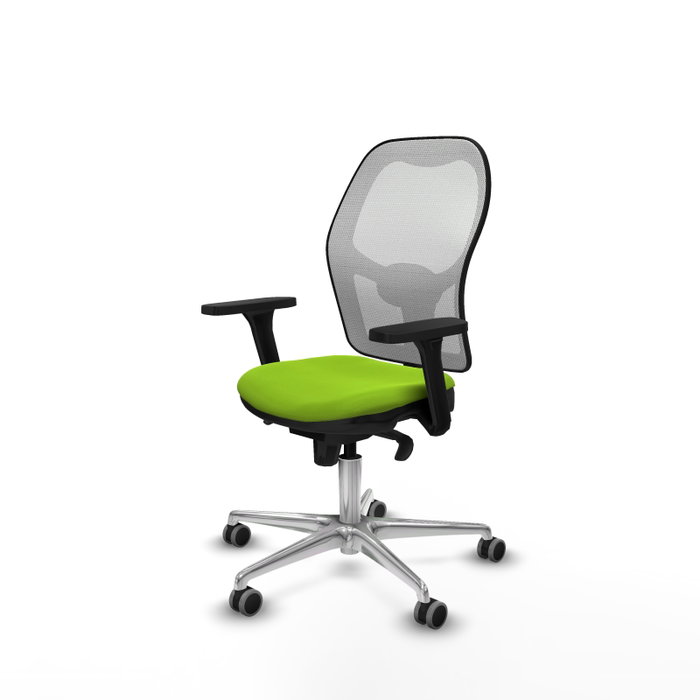 PIQUERAS Y CRESPO Silla de oficina Jorquera Pistacho y Blanco