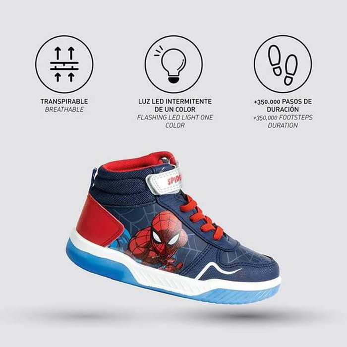 Cerdá Zapatillas Deportivas Spiderman con Luces Talla 31 Cerdá Zapatillas Deportivas Spiderman con Luces Talla 31
