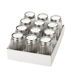 Ibili Salero de Vidrio y Acero Inoxidable 37,5 ml