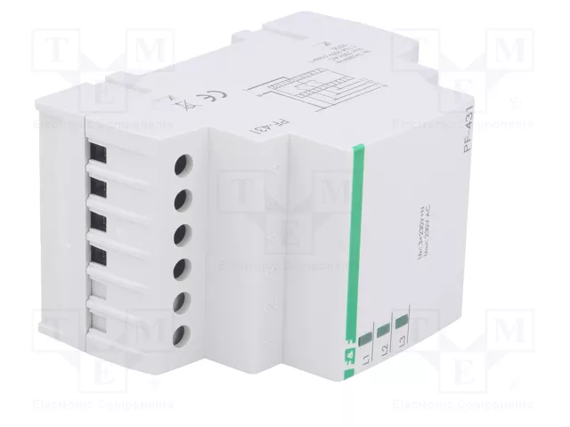 F&F PF-431 Relé de monitorización de tensión 3 x 230V AC 16A F&F PF-431 Relé de monitorización de tensión 3 x 230V AC 16A