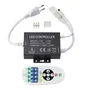 Controlador Regulador Tira LED CCT Seleccionable con Mando IR, 220V DC, para Blanco Frío, Neutro o Cálido, Control Remoto 23 Botones