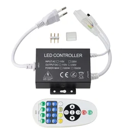 Controlador Regulador Tira LED CCT Seleccionable con Mando IR, 220V DC, para Blanco Frío, Neutro o Cálido, Control Remoto 23 Botones