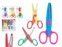 Pincello Tijera Infantil Zig Zag Surtido 6 x 15 x 1.5 cm Plástico y Acero (Set de 48)