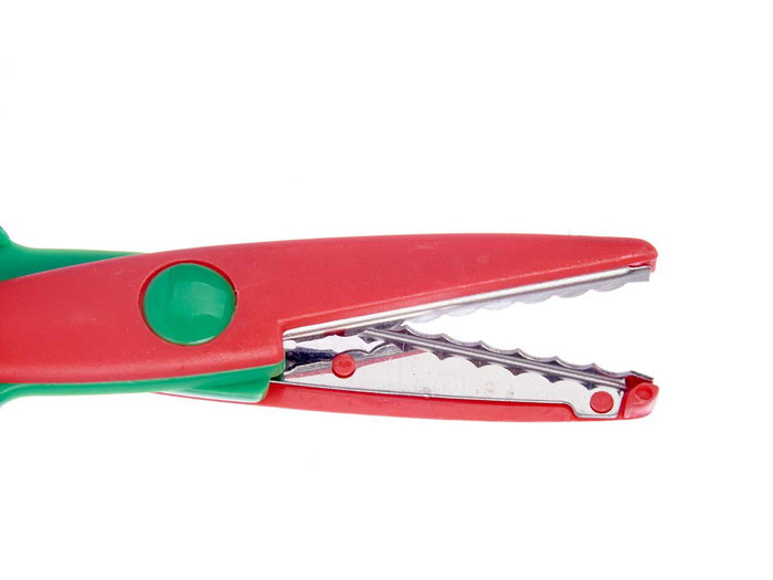 Pincello Tijera Infantil Zig Zag Surtido 6 x 15 x 1.5 cm Plástico y Acero (Set de 48)