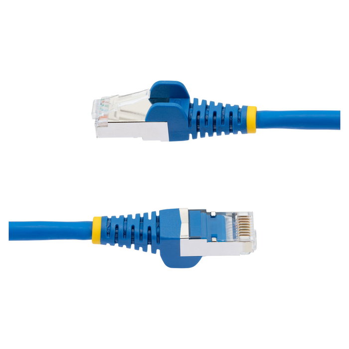 StarTech.com Cable de Red Ethernet Cat6a 10m Azul S/FTP Snagless PoE++ StarTech.com Cable de Red Ethernet Cat6a 10m Azul S/FTP Snagless PoE++