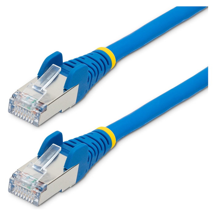 StarTech.com Cable de Red Ethernet Cat6a 10m Azul S/FTP Snagless PoE++ StarTech.com Cable de Red Ethernet Cat6a 10m Azul S/FTP Snagless PoE++