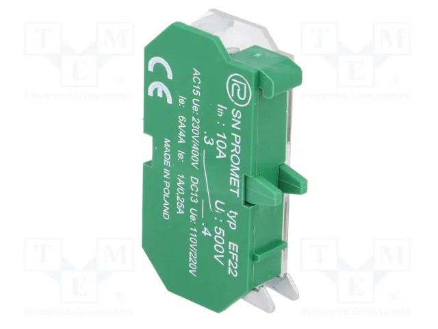 PROMET Bloques de contactos NEF22 de 22mm PROMET Bloques de contactos NEF22 de 22mm