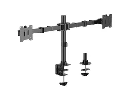 Equip Soporte para Doble Monitor 17-35 Pulgadas Negro