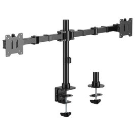 EQUIP Soporte para 2 Monitores 17''-35'' 650177 Negro