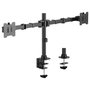 EQUIP Soporte para 2 Monitores 17''-35'' 650177 Negro
