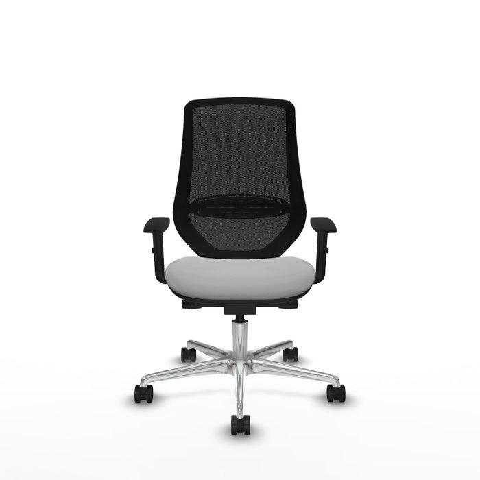 PIQUERAS Y CRESPO Silla de oficina Mardos con mecanismo Sincro/Traslack Gris claro y Negro PIQUERAS Y CRESPO Silla de oficina Mardos con mecanismo Sincro/Traslack Gris claro y Negro