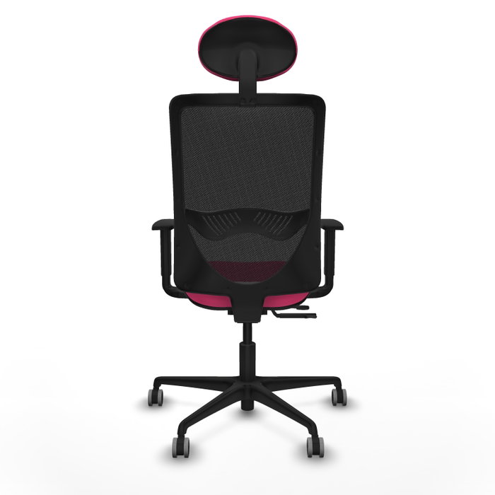 PIQUERAS Y CRESPO Silla de oficina Zulema Rosa y Negro PIQUERAS Y CRESPO Silla de oficina Zulema Rosa y Negro
