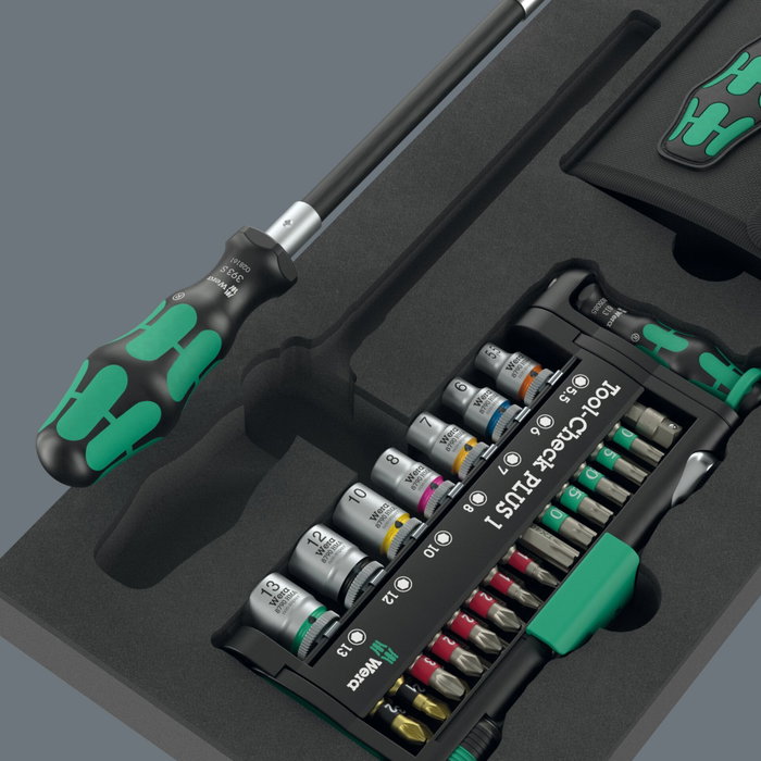 Wera 9750 KK Tool-Check PLUS Bandeja de Espuma con Herramientas