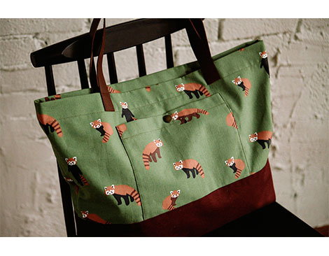 Dailylike Tela de Algodón Lesser Panda Tejido Oxford 1,50m x 3m Dailylike Tela de Algodón Lesser Panda Tejido Oxford 1,50m x 3m