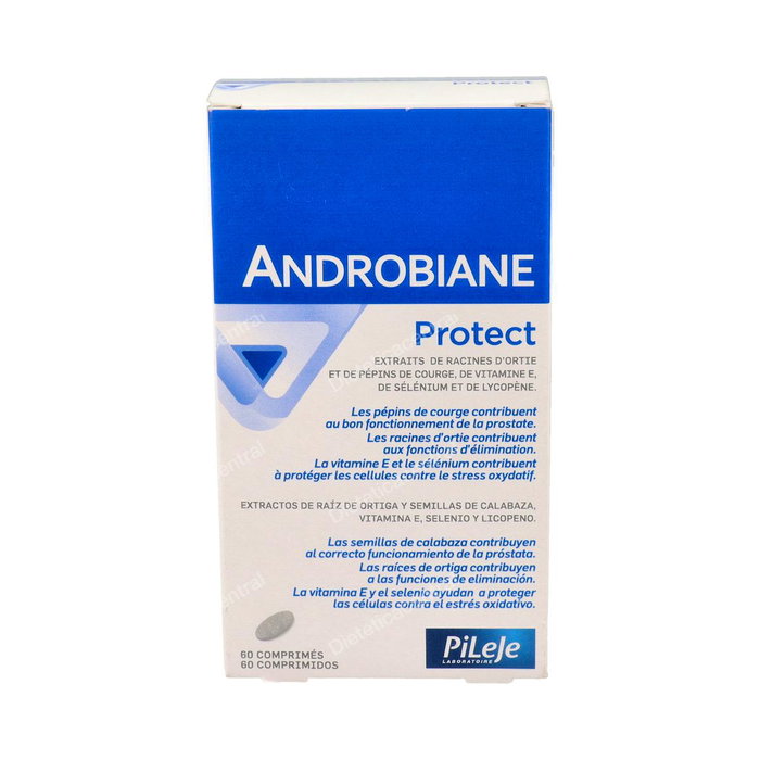 PILEJE Androbiane 60 cápsulas - Suplemento con palmito para función urinaria normal en hombres +45 años PILEJE Androbiane 60 cápsulas - Suplemento con palmito para función urinaria normal en hombres +45 años