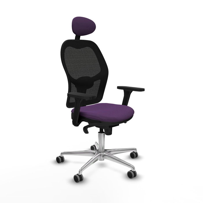 PIQUERAS Y CRESPO Silla de oficina Jorquera Morado/Negro PIQUERAS Y CRESPO Silla de oficina Jorquera Morado/Negro
