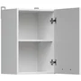 Armario Junona High Furniture 40 cm - 1 puerta - blanco brillante