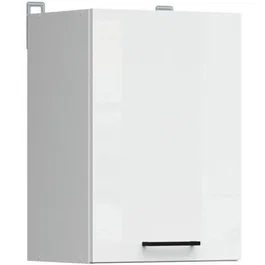 Armario Junona High Furniture 40 cm - 1 puerta - blanco brillante