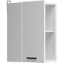Armario Junona High Furniture 40 cm - 1 puerta - blanco brillante