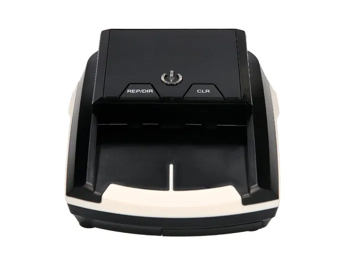 Q-connect Detector y Contador de Billetes Falsos con Cargador Eléctrico y Puerto USB para Actualización de Divisas