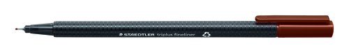 STAEDTLER Triplus Fineliner Pardo Van Dyck (Set de 10) STAEDTLER Triplus Fineliner Pardo Van Dyck (Set de 10)